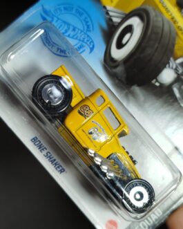 Hot Wheels Bone Shaker Amarelo Mooneyes (Rod Squad 2021)
