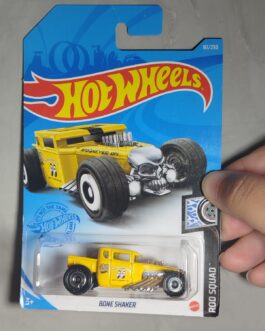Hot Wheels Bone Shaker Amarelo Mooneyes (Rod Squad 2021)