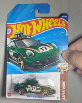 Hot Wheels Porsche 911 Rallye Verde (Safari Mode)