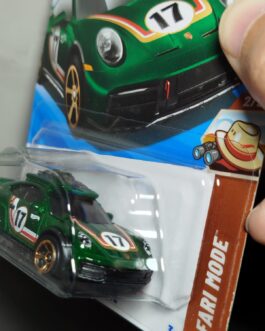 Hot Wheels Porsche 911 Rallye Verde (Safari Mode)
