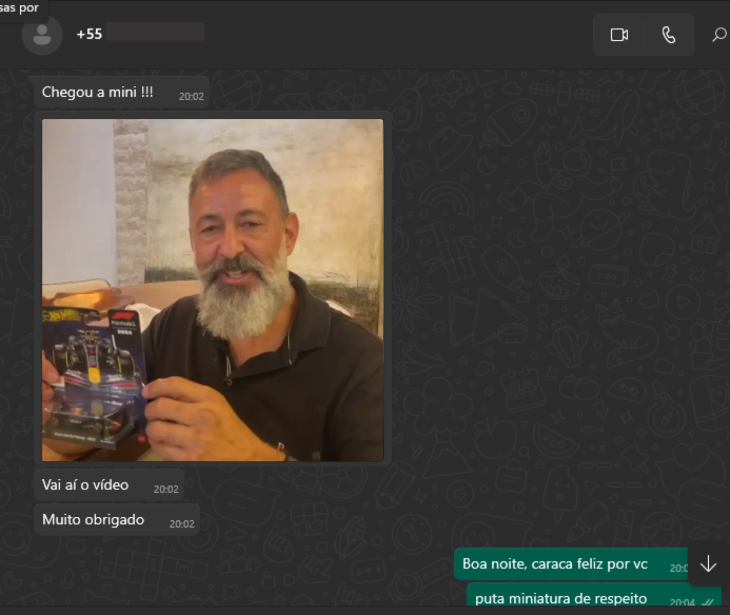 Joselito Ganhador do F1 Premium