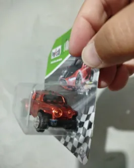 Fusca Off-Road Polistil | Miniatura em Metal Laranja Metálico