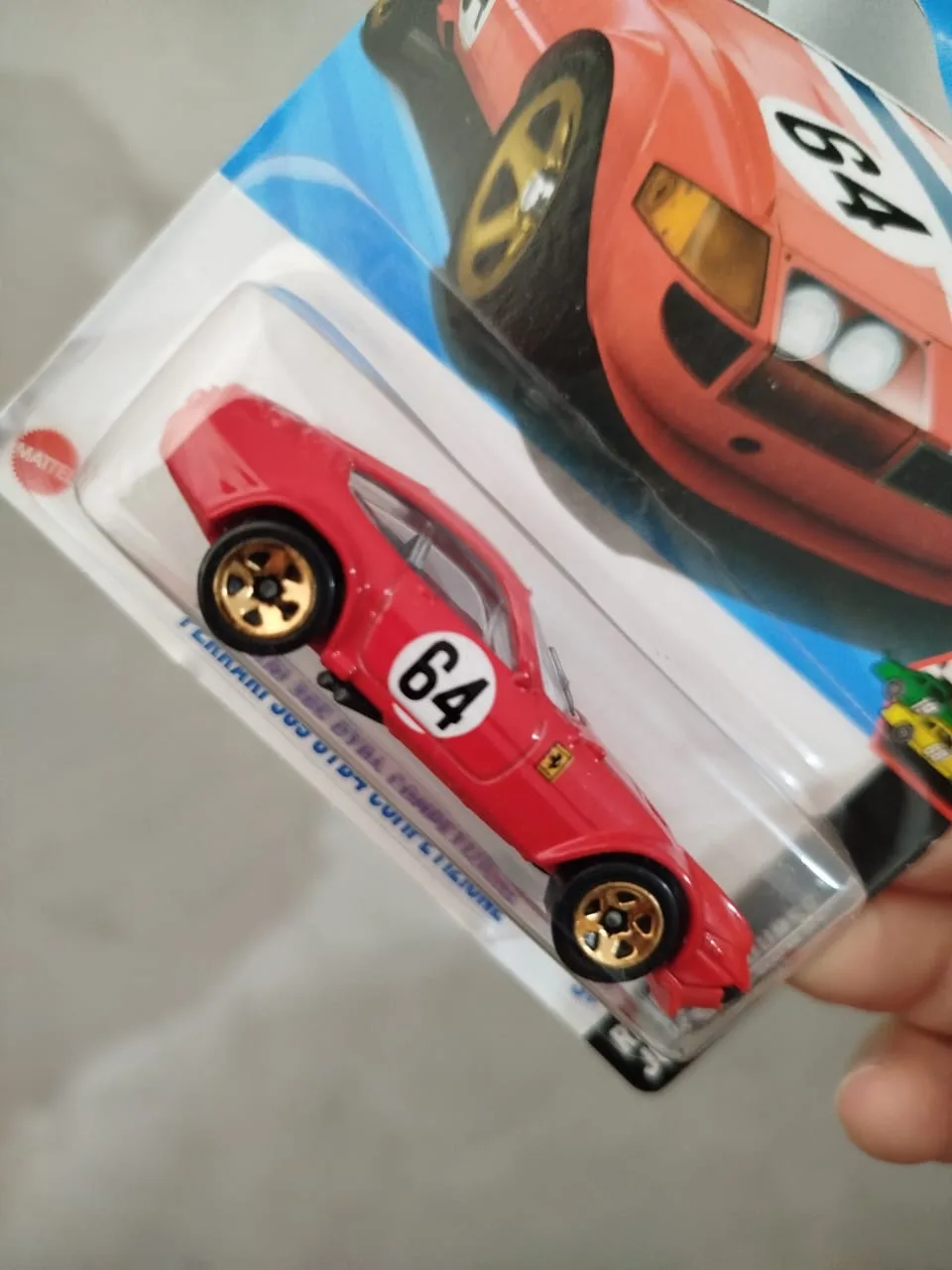 Hot Wheels Ferrari 365 GTB4 Competizione Vermelha 2025 - Imagem 3
